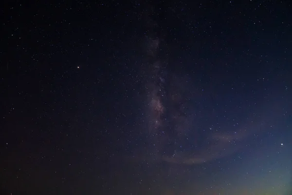 Ουράνιο Φόντο Νύχτα Και Milkyway — Φωτογραφία Αρχείου