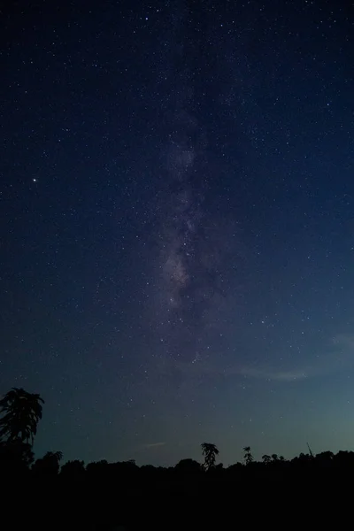 Sky Background Night Milkyway — Stock Photo, Image