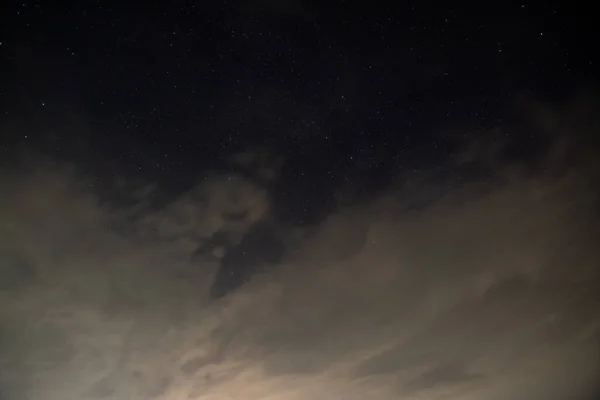 Céu Estrelas Noite — Fotografia de Stock