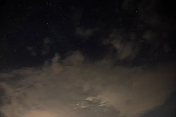 Lucht Sterren Nachts — Stockfoto