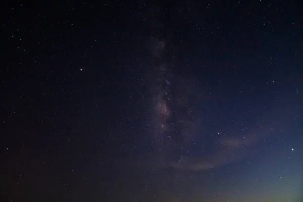 Sky Pozadí Noci Mléčná Dráha — Stock fotografie