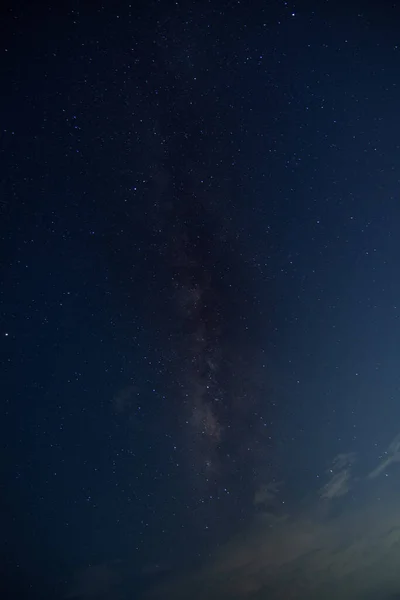 Sky Pozadí Mléčná Dráha Noci — Stock fotografie