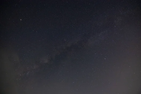 Lucht Achtergrond Melkweg Nachts — Stockfoto