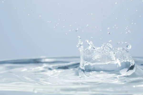 Волны Капли Воды — стоковое фото