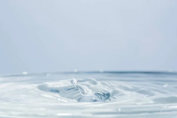 Волны Капли Воды — стоковое фото