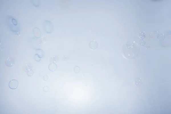 Burbujas Fondo Colorido Blanco —  Fotos de Stock