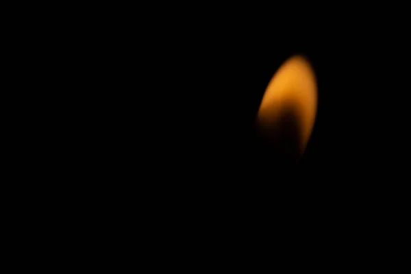 Candle Light Background Black — Stock Photo, Image