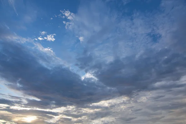 Фон Неба Облака Вечером — стоковое фото