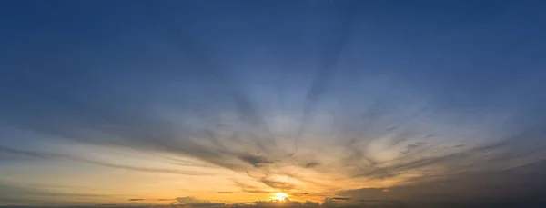 Nuvole Cielo Tramonto — Foto Stock