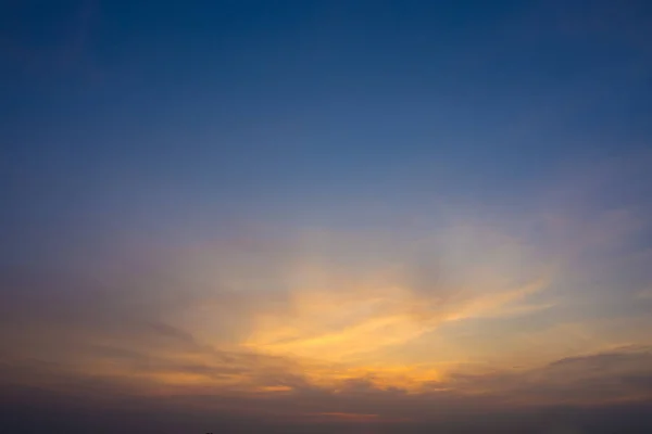 Prachtige Lucht Avond — Stockfoto