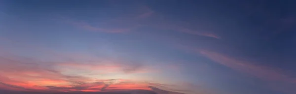 Céu Bonito Panorama Noite — Fotografia de Stock