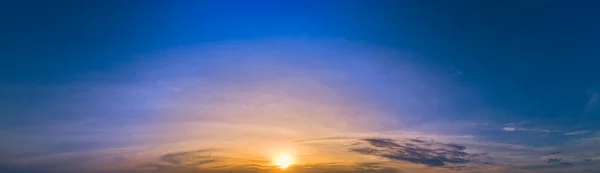 Szenischer Blick Auf Den Himmel Bei Sonnenuntergang — Stockfoto