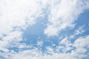 Mavi Gökyüzü ve Bulutlar