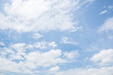 Mavi Gökyüzü ve Bulutlar