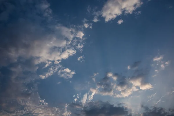 Égbolt Felhők Gyönyörű Esténként — Stock Fotó