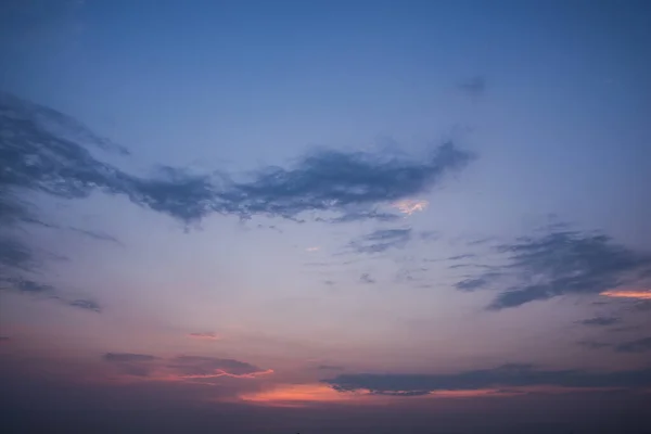 Mooie Hemel Als Zon Schijnt — Stockfoto