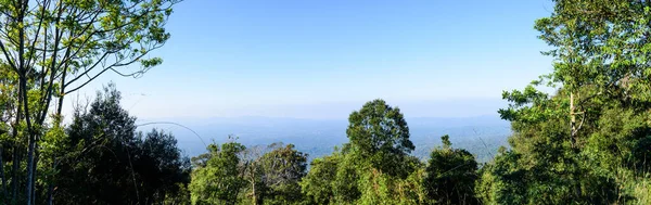 Panorama Travel Pha Trom Chai Viewpoint Parque Nacional Khaoyai Nakhon — Foto de Stock