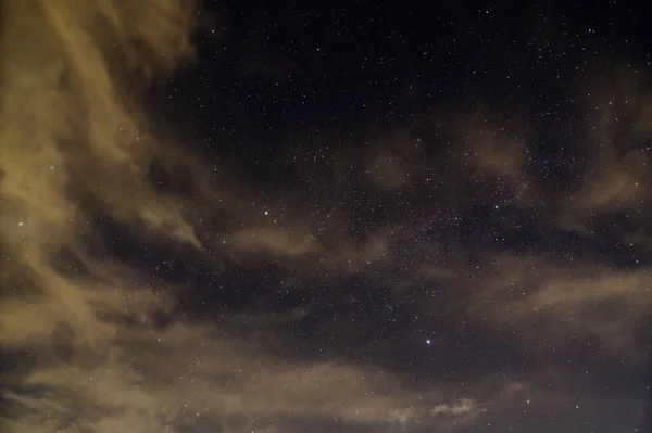 Sky Stars Clouds Night — Stock Photo, Image