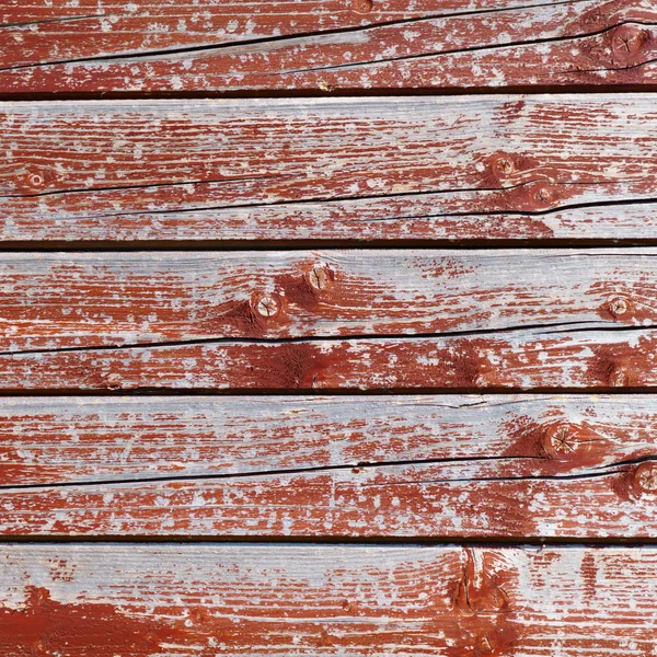 Grunge Surface Old Brown Rough Planks Wooden Textured Background — Stock Photo, Image