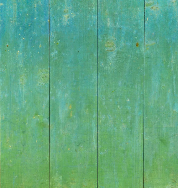 Old Green Rough Planks Rustic Wooden Textured Background — Stock Photo, Image