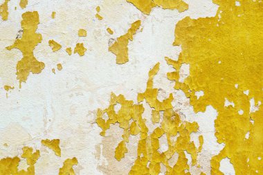 Çatlamak peeling boya, dokulu arka plan ile eski çimento duvar