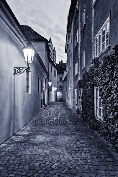 Praga Capital Ciudad Más Grande República Checa Calles Misteriosas Barrio — Foto de Stock