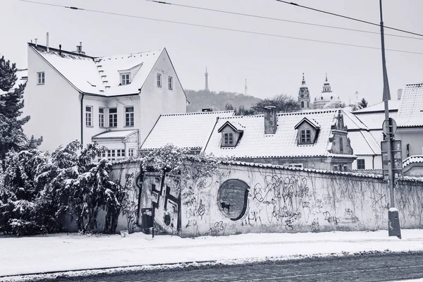 Prague Est Capitale Grande Ville République Tchèque 14E Grande Ville — Photo