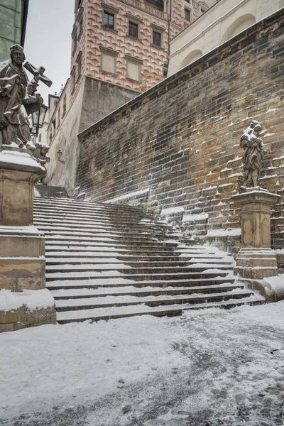 Praha Hlavní Největší Město České Republice Největší Město Evropské Unii — Stock fotografie