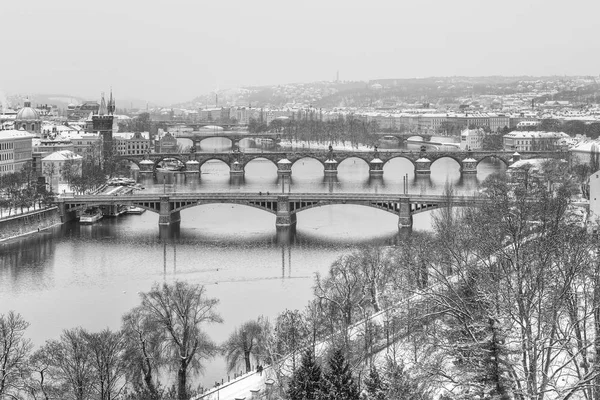 Praha Hlavní Největší Město České Republice Největší Město Evropské Unii — Stock fotografie