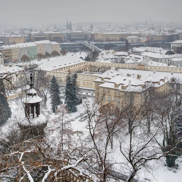 Praha Hlavní Největší Město České Republice Největší Město Evropské Unii — Stock fotografie