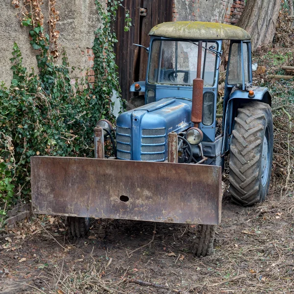 Zetor Traktorok Védjegy Cseh Gyártó Székhelye Brünn Márkája Zetor Származik — Stock Fotó