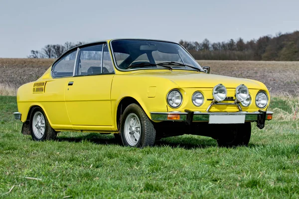 Skoda 110R Rear Engined Rear Wheel Drive Car Produced Czechoslovakian — Stock Photo, Image