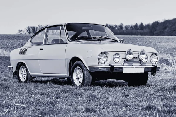 Skoda 110R Fue Automóvil Tracción Trasera Producido Por Fabricante Checoslovaco —  Fotos de Stock