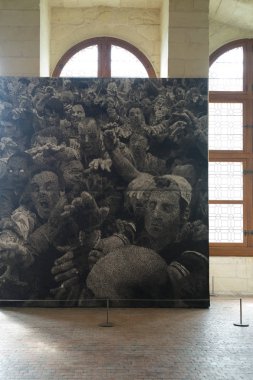 Chambord 'daki Chateau de Chambord, Loir-et-Cher, Fransa