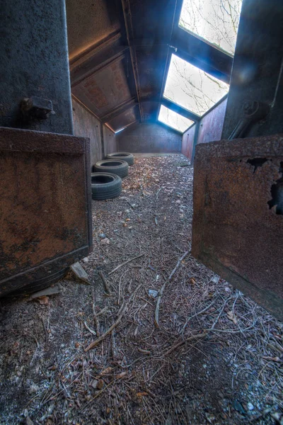 Urbex Henschel Steamer Comboio Para Limpeza Neve Ferrovia Abandonado Estacionado — Fotografia de Stock