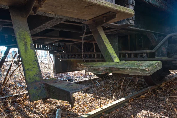 Urbex Quitanieves Riga Tren Para Limpieza Nieve Ferrocarril Abandonado Estacionado — Foto de Stock