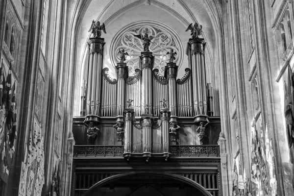 Catedral Orlans Uma Igreja Católica Romana Localizada Cidade Orlans França — Fotografia de Stock