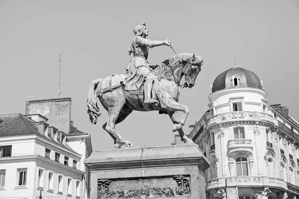 Joan Arc Genannt Die Magd Von Orlans Wird Wegen Ihrer — Stockfoto