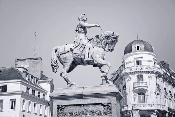 Joan Arc Genannt Die Magd Von Orlans Wird Wegen Ihrer — Stockfoto