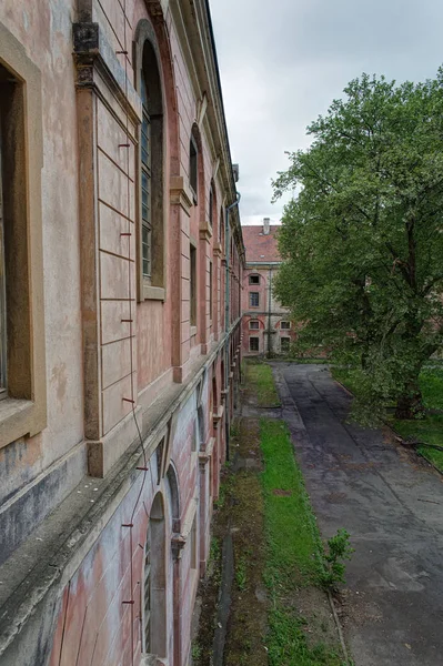 Invalidovna Ist Ein Gebäude Karlin Einem Stadtteil Von Prag Invalidovna — Stockfoto