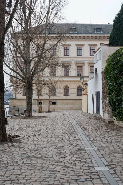 Schloss Liechtenstein Ist Ein Barockschloss Linken Moldauufer Der Prager Kleinstadt — Stockfoto