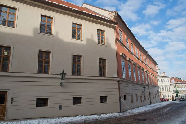 Trauttmansdorff Palác Nebo Trcku Palác Klasicistní Palác Nachází Ulici Loretanska — Stock fotografie