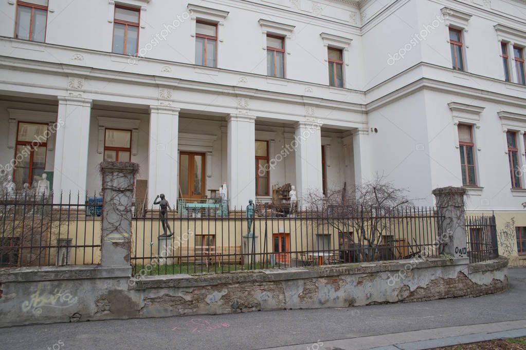 La Academia de Bellas Artes de Praga es una universidad de arte en