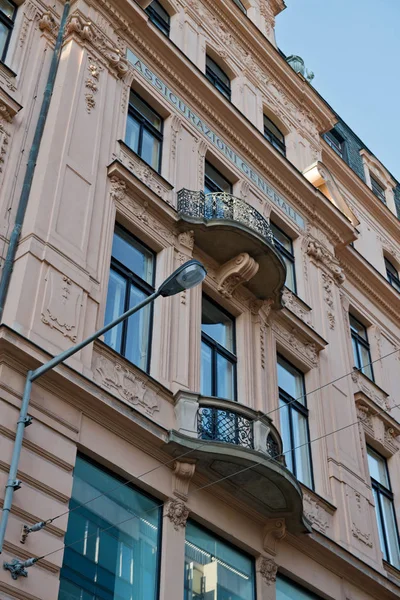 Edifício Fórum Neo Barroco Dos Maiores Edifícios Históricos Praça Venceslau — Fotografia de Stock