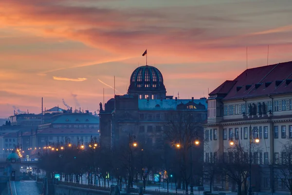 Architekt Des Gebäudes War Josef Fanta Das Dreigeschossige Gebäude Wird — Stockfoto