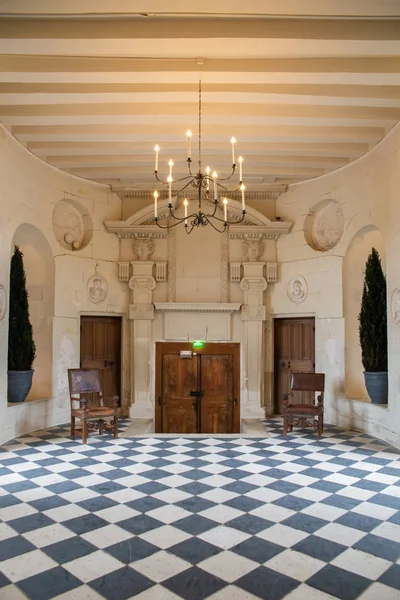 Château Chenonceau Est Château Français Qui Enjambe Fleuve Cher Près — Photo