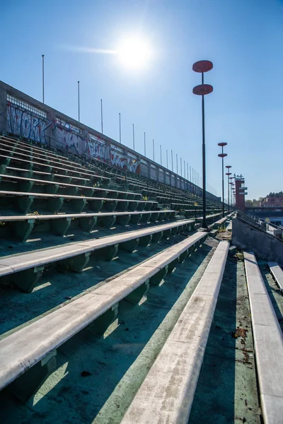 Great Strahov Stadium Stadium Strahov District Prague Czech Republic Built — Stock Photo, Image