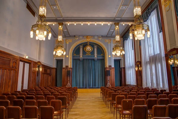 Municipal House Civic Building Houses Smetana Hall Celebrated Concert Venue — Stock Photo, Image