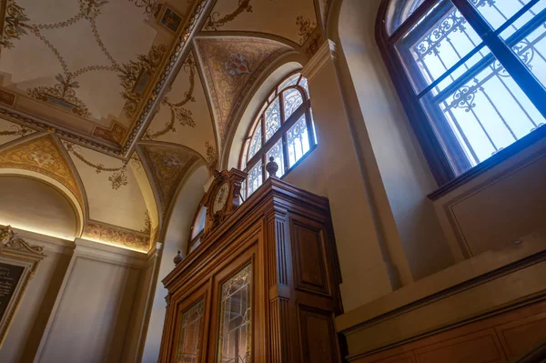 Fundado 1885 Museu Artes Decorativas Praga Está Alojado Edifício Neo — Fotografia de Stock