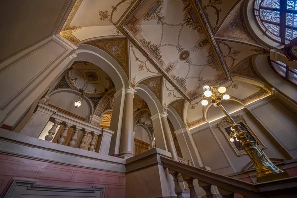 Fundado 1885 Museu Artes Decorativas Praga Está Alojado Edifício Neo — Fotografia de Stock